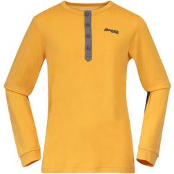 Myske Wool Kid's Shirt - Light Golden Yellow