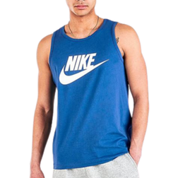 Nike Sportswear Tank Top Men - Dark Marina Blue/White