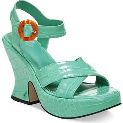 Sam Edelman Peony - Bright Jade Croco