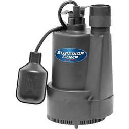 Superior Pump 92330 1/3 HP Thermoplastic Sump