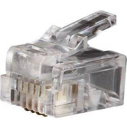 Klein Tools Telephone Plug RJ11 6P4C (25-Pack)