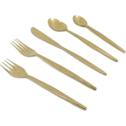 Vibhsa Gold Plated Cutlery Set 5pcs