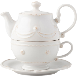 Juliska Berry & Thread 3-In-1 Whitewash Teapot 0.59L