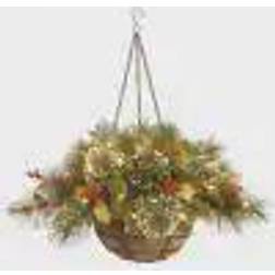 National Tree Company Wintry Pine Basket