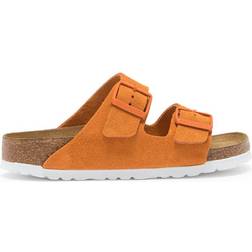 Birkenstock Arizona Soft Footbed Suede Leather - Russet Orange