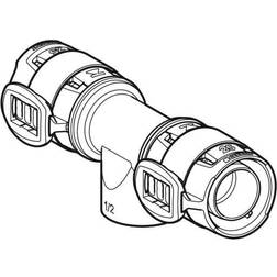 Geberit T-stykke FlowFit T-stykke m/mf 50x1/2''