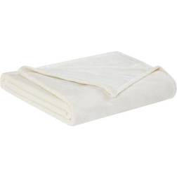 Truly Soft Velvet Plush Blankets Beige (152.4x127)