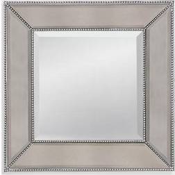 Bassett Mirror Company Beaded Square Wall Mirror Wall Mirror 24x24"