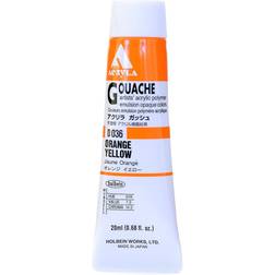 Acrylic Gouache 20 ml orange yellow