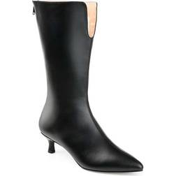 Journee Collection Esperanza Wide Calf - Black