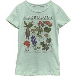 Fifth Sun Girl's Harry Potter Hogwarts Herbology T-shirt - Mint