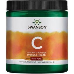 Swanson Premium Vitamin C Powder 100% Pure 1000 mg 16 oz Powder 1000 mg 16 oz Powder