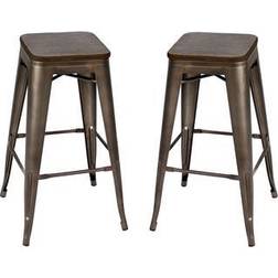 Lumisource Oregon Bar Stool 30.2" 2