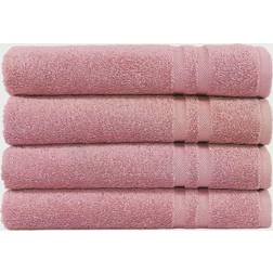 Linum Home Textiles Denzi 4-pack Guest Towel Pink (76.2x40.64)