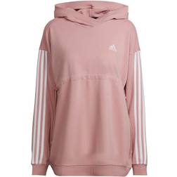 Adidas Essentials 3-stripes Maternity Hoodie Wonder Mauve/White (HD6756)