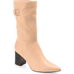 Journee Collection Wilo Wide Calf - Tan