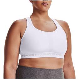 Under Armour Mid Crossback Sports Bra Women - White