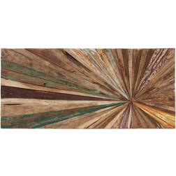 Olivia & May Wooden Decorative Wall Abstract 18 X 39