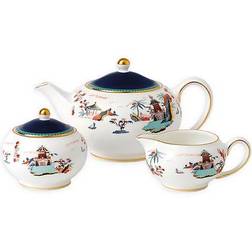 Wedgwood Wonderlust Blue Pagoda Teapot 3