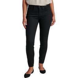 Jag Jeans Cecilia Mid Rise Skinny Jeans - Forever Black