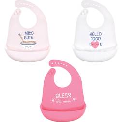 Hudson Silicone Bib Miso Cute