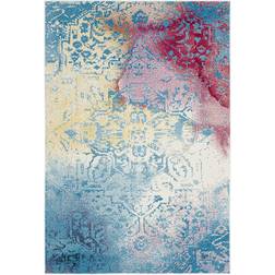 Safavieh Watercolor Collection Yellow, Blue 121.92x182.9cm
