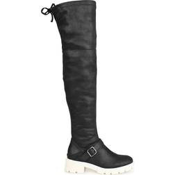 Journee Collection Salisa Medium Calf - Black