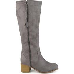 Journee Collection Sanora Wide Calf - Grey