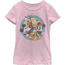 Mickey Mouse and Friends Graphic Tee - Pink
