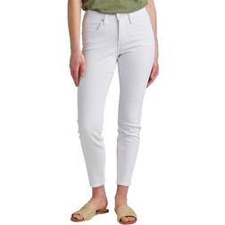 Jag Jeans Cecilia Mid Rise Skinny Jeans - White