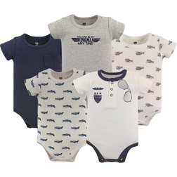 Hudson Cotton Bodysuits 5-pack - Wingman