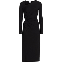 LNA Ami Rib Dress - Black