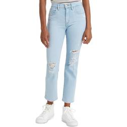 Levi's 724 High Rise Slim Straight Cropped Jeans Women's - Tribeca Moon