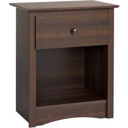Prepac Fremont 1-Drawer Tall Bedside Table 16x23"