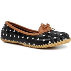 London Fog Webster - Black Polka Dot