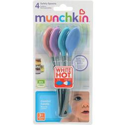 Munchkin White Hot Safety Spoons 4-pack
