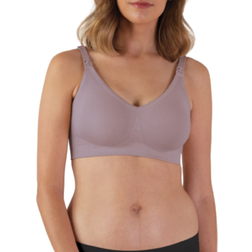 Bravado Designs Body Silk Seamless Nursing Bra Grey Orchid