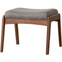 Baxton Studio Roxy Mid-Century Seating Stool 17.1"