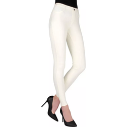 MeMoi Ponte Leggings - Ivory