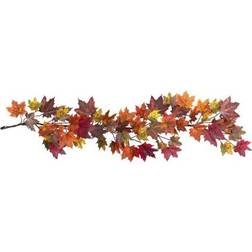 Nearly Natural Maple Leaf Garland Decorative Item