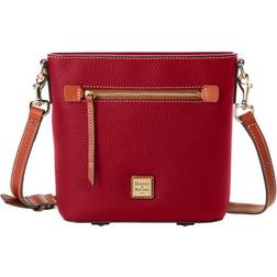 Dooney & Bourke Pebble Grain Small Zip Crossbody Bag - Wine