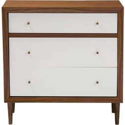 Baxton Studio Harlow Chest of Drawer 35.1x37.2"