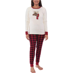 Touched By Nature Girl's Family Holiday Pajamas - Moose Women (11163469)