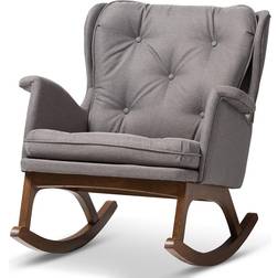 Baxton Studio Maggie Rocking Chair 34.6"