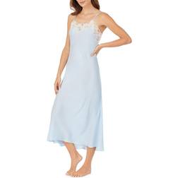 Eileen West Santorini Satin Nightgown - Blue