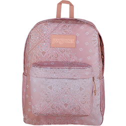 Jansport Superbreak Backpack - Cowboy Kerchief Misty Rose