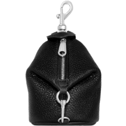 Rebecca Minkoff Mini Julian Key Fob - Black/Silver