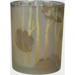 Northlight Matte Birch Table Candle Holder 5"