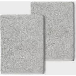 Linum Home Textiles Monogrammed S Guest Towel Gray (33.02x33.02)