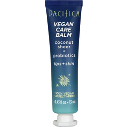 Pacifica Vegan Care Lip Balm Coconut Sheer 0.4fl oz